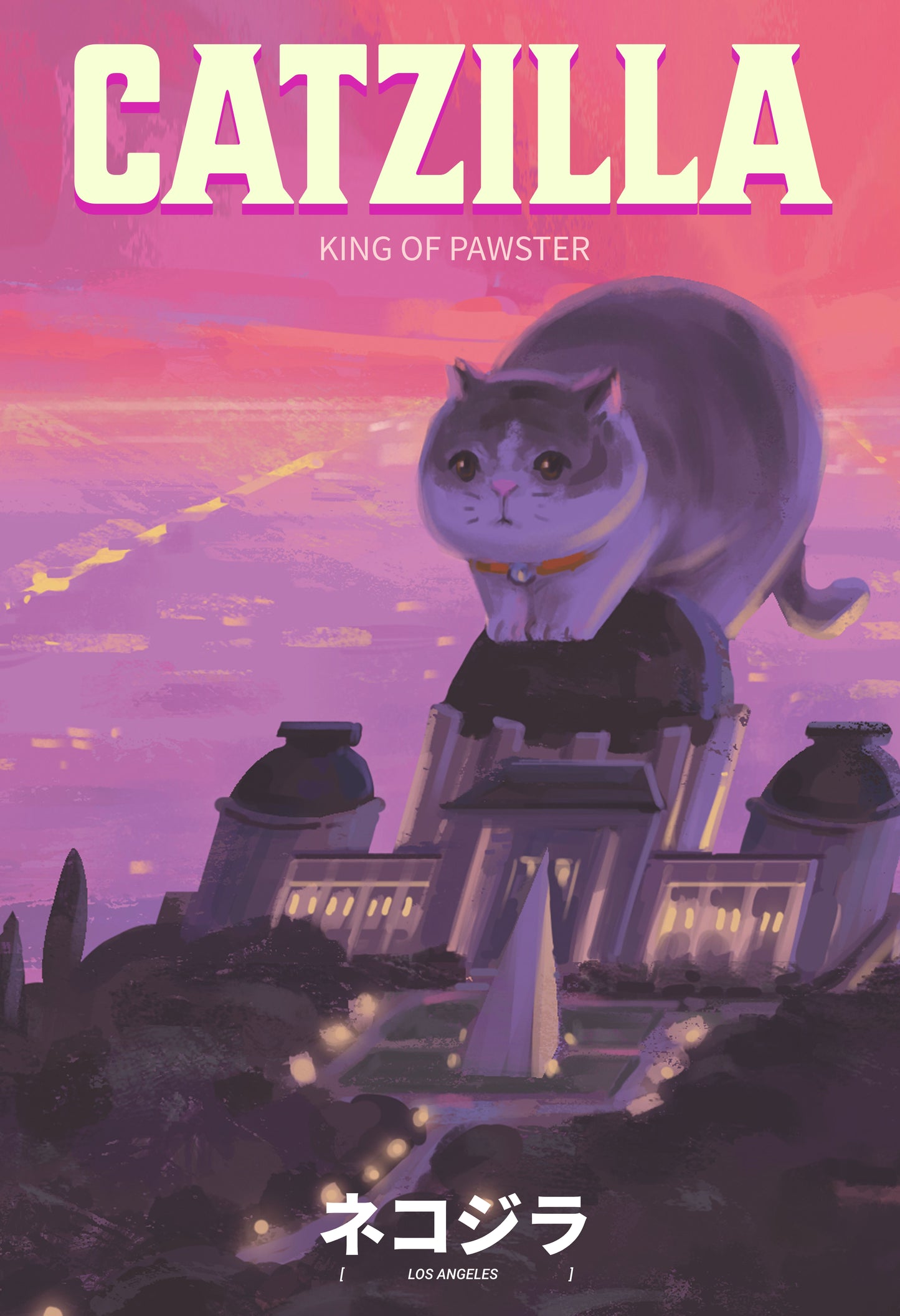 Catzilla Los Angeles Griffith Observatory