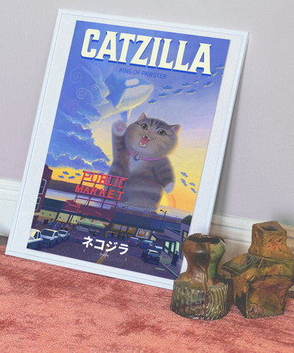 Catzilla Seattle Pike Place Market