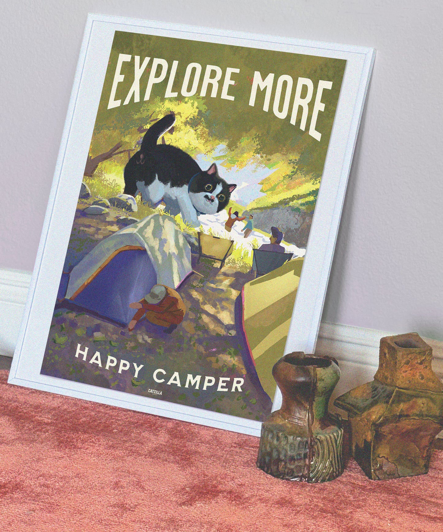 Explore More, Happy Camper