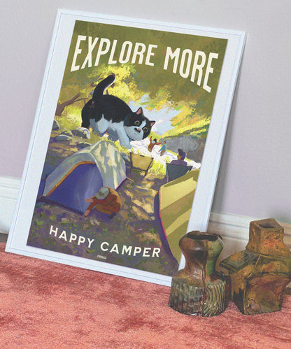 Explore More, Happy Camper