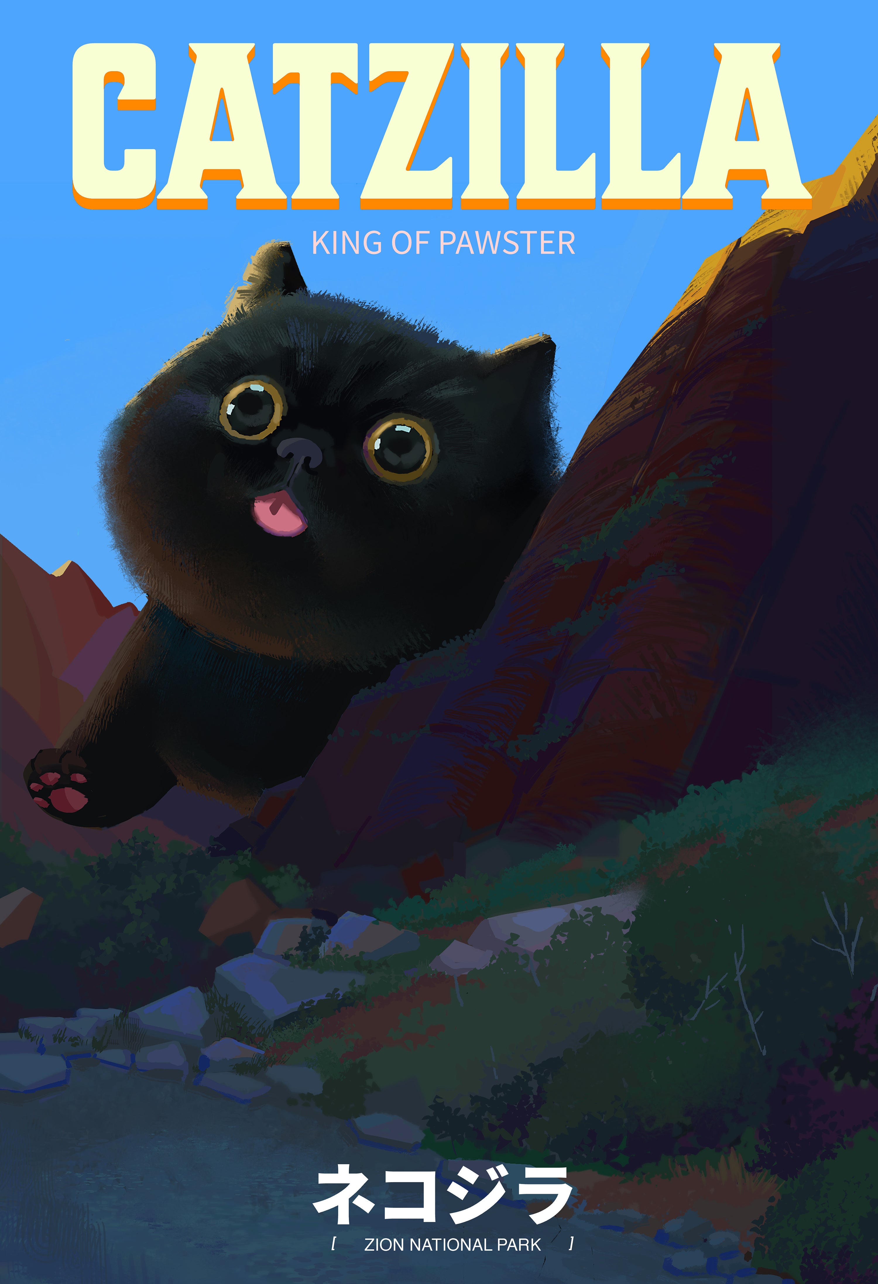 Catzilla Zion National Park – Shop Catzilla