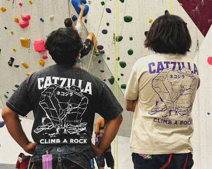 Catzilla Climb A Rock Tee