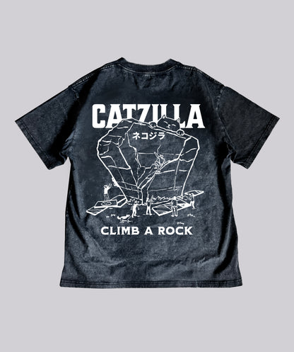 Catzilla Climb A Rock Tee