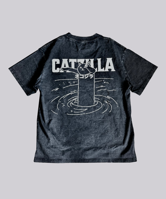 Preorder: Catzilla Long Boy Tee